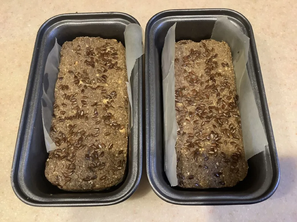 Mandeln Brot ohne Ei und ohne Hefe