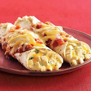 Cremige Hühnchen-Enchiladas