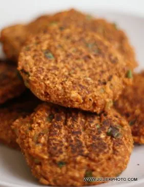 Pinto-Bohnen-Gemüse-Patties