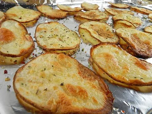 Hausgemachte Kartoffelchips