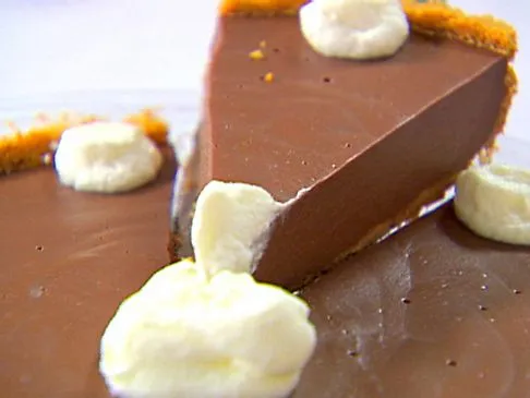 Doppelte Schokoladenpudding-Torte (Leicht)