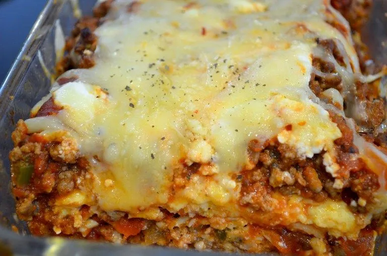 Keto-Lasagne