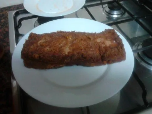 Mikrowellen-Hackbraten mit wenig Kohlenhydraten