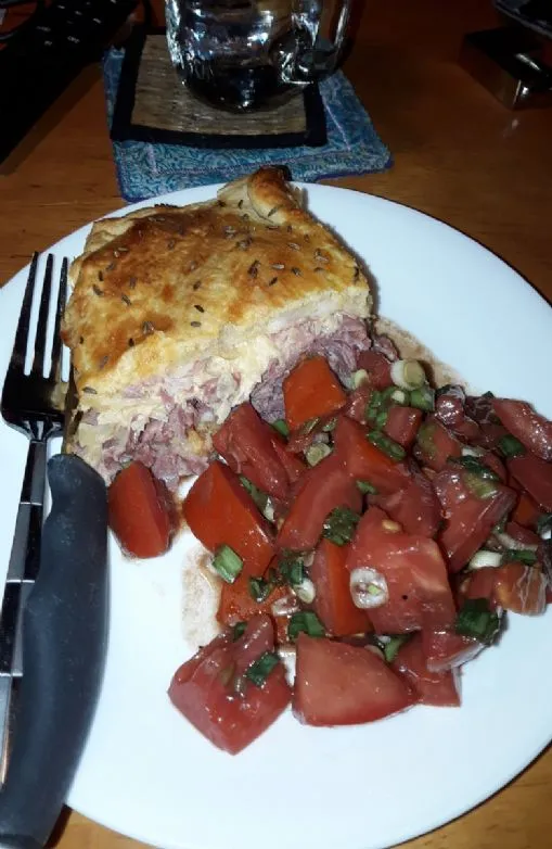 Deutscher Tomatensalat