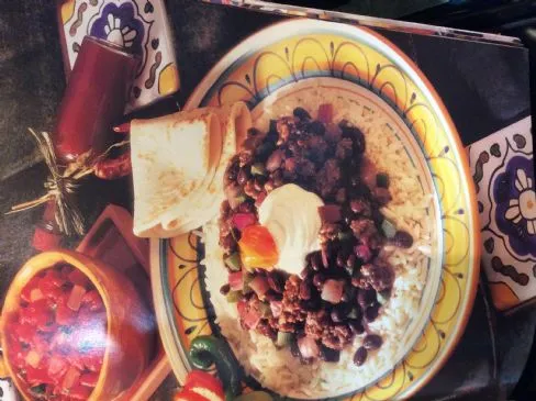 Schwarze-Bohnen-Wurst-Pfanne