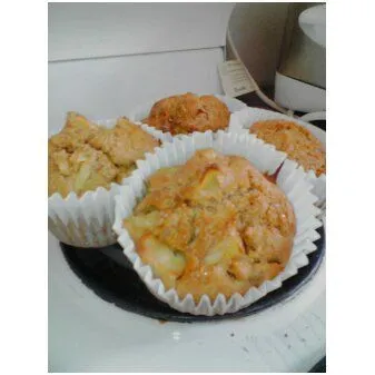 Gesunde Apfel-Honig-Muffins