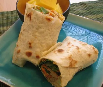 Gegrillte Gemüse-Rolle - 212 Kalorien