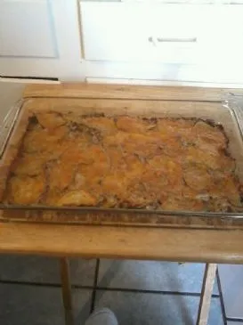 Mageres Rindfleisch-Casserole