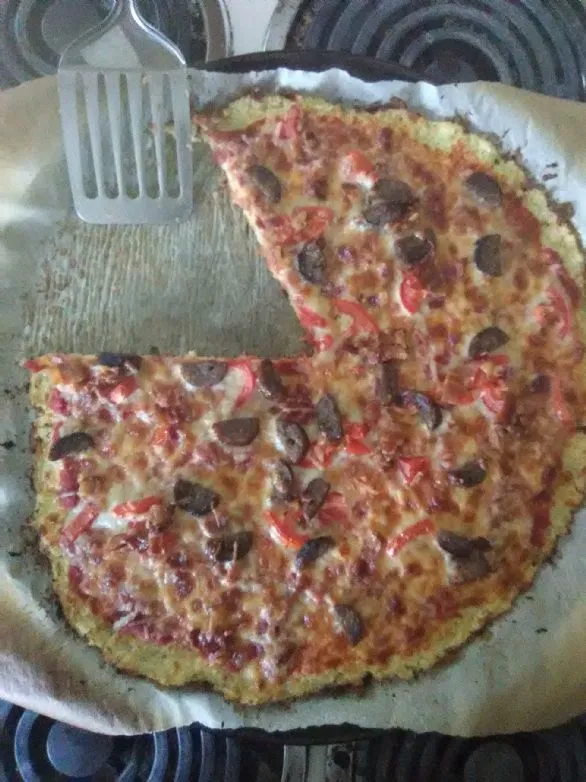 Keto-Pizza
