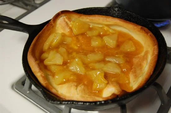 Deutscher Apfelpfannkuchen