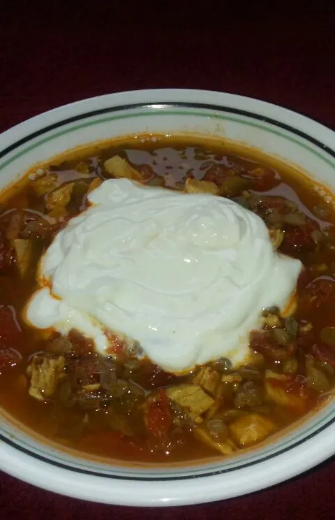 Hähnchen-Linsen-Chili