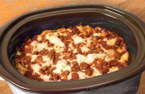 Crock Pot Lasagne