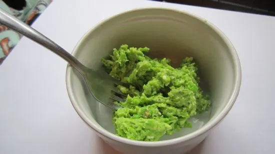 Avocado- und Erbsen-Sandwichfüllung