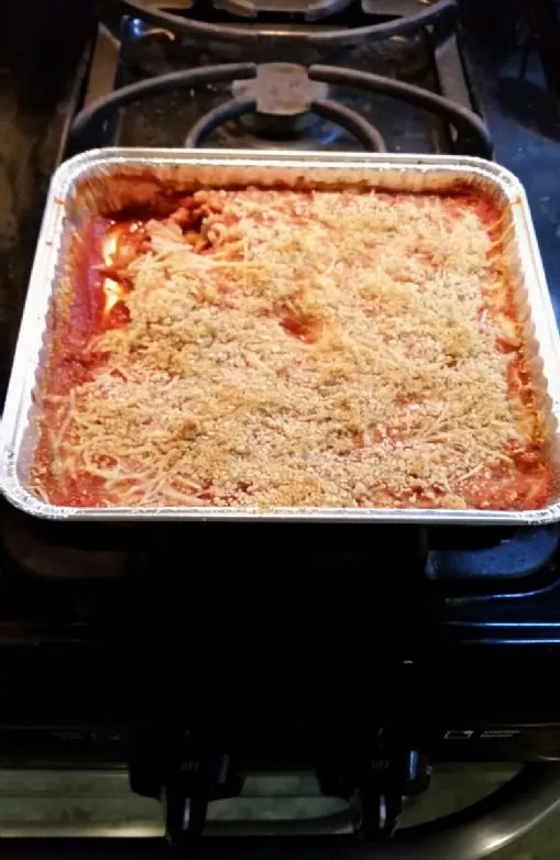 Hähnchen Parmesan Auflauf