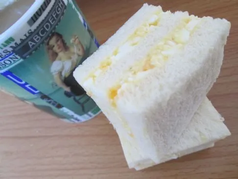 Sandwich mit Eiern