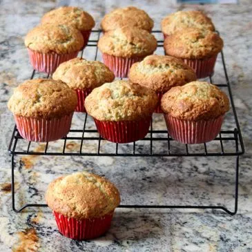 Die besten Bananenmuffins (Rezept von Oma Jone)