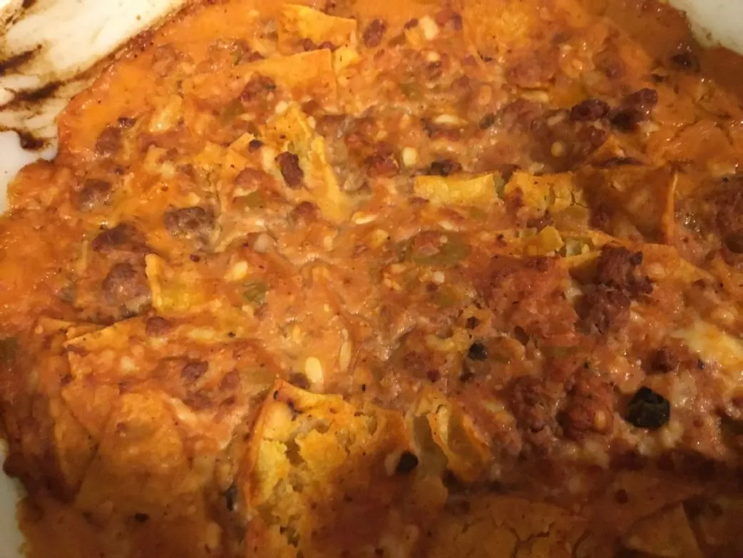 Enchilada Auflauf