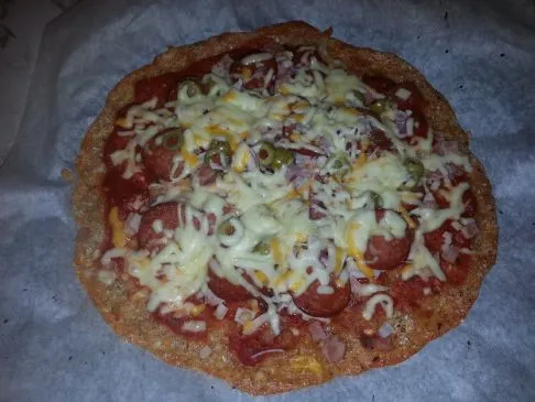 Keto Low Carb Pizza #ketolicious