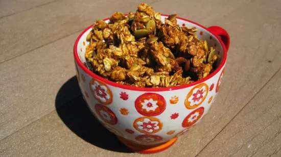 Kürbis-Granola