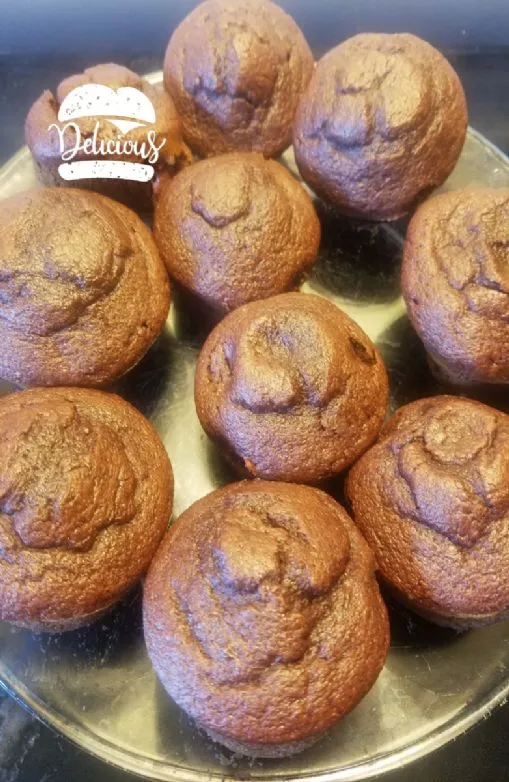 Schokoladen-Zucchini-Muffins