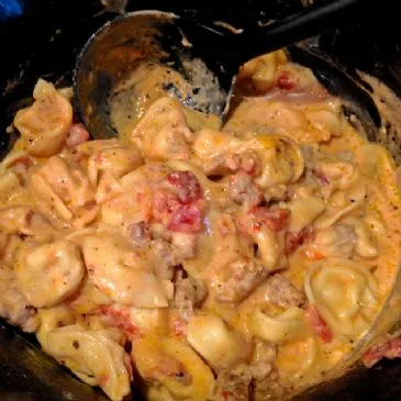 Crockpot Tortellini