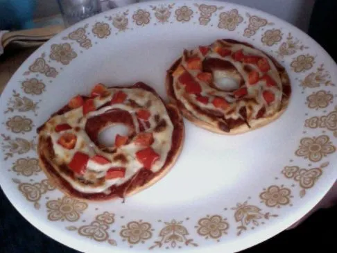Schuldfreie Pizza-Bagels!