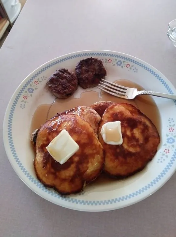 Frischkäse-Pfannkuchen