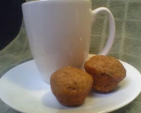 Mini-Bananenmuffins mit reduziertem Zucker