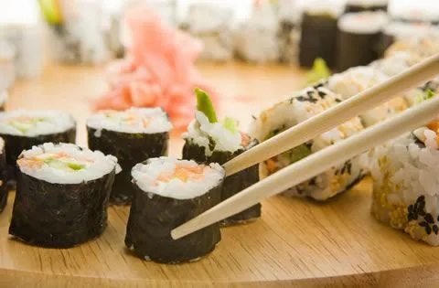 Philadelphia-Rolle (Sushi) 1 Rolle = 1 Portion