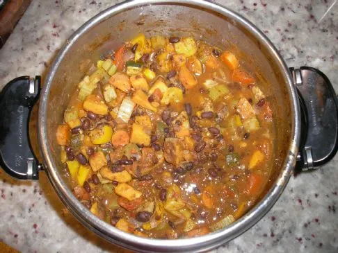 Schwarze Bohnen Chili