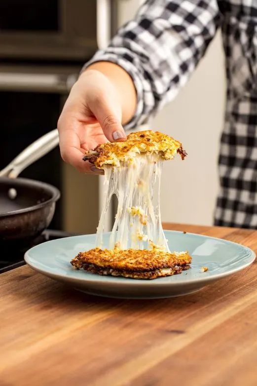 Leckeres Blumenkohl-Grilled Cheese