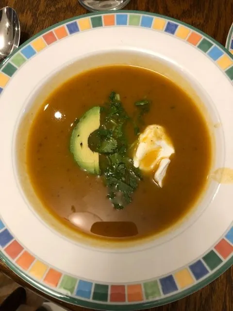 Curry-Süßkartoffelsuppe