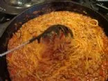 Ein-Pfannen-Spaghetti
