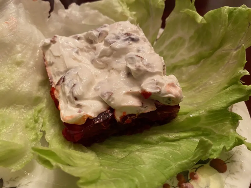 Bing-Kirsche/Ananas/Frischkäse-Gelee