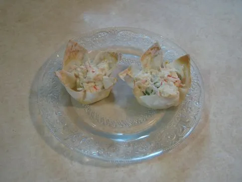 Gesündere Krabben-Ragoon