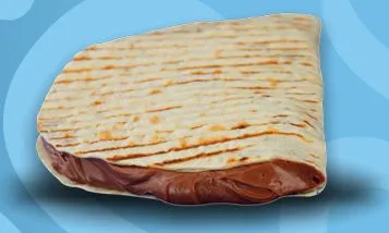Vollkorn-Nutella-Tortilla