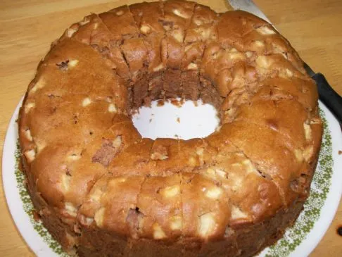 Frischer Apfelkuchen
