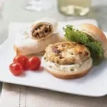 Mini-Putenburger mit Gorgonzola