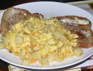 Barbis Eier- und Kartoffelrührei