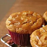 Glutenfreie, vegane Kürbis-Schokoladenmuffins