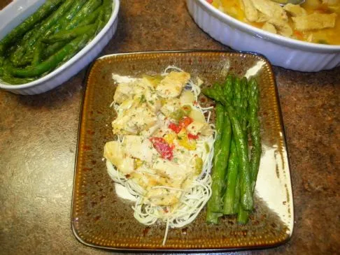 Olive Garden Hühnchen Scampi