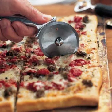 Würzige Wurstpizza **Low Cal/ Low Carb