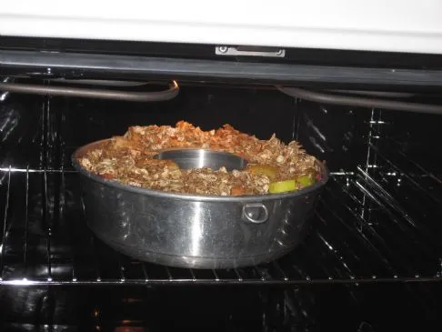 Einfacher Apfel-Haferkuchen