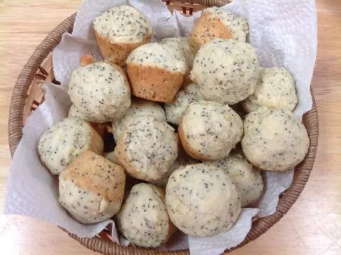 Zitronen-Mohn-Muffin