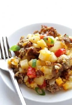 Leichte Frühstücksauflauf