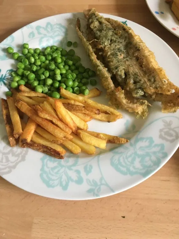 Bananenblüten veganer Fisch