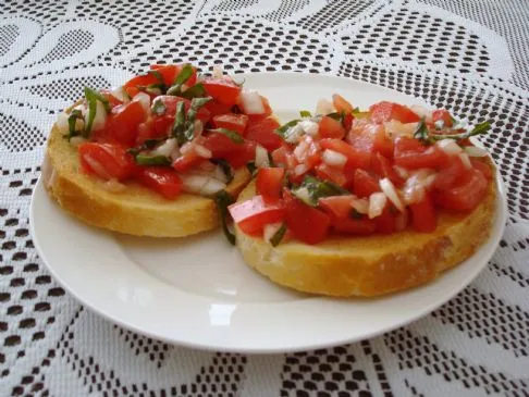 Schnelle und einfache Bruschetta