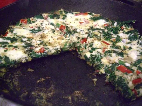 Spinat-Frittata