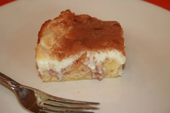 Pfirsich-Sahne-Kaffeekuchen, 133 kcal