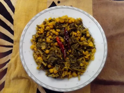 Kolmi Saak mit Booter Dal, Bengali Art